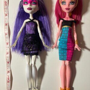 Monster High Doll G1 Power Ghouls Spectra Vondergeist & Gigi Grant Bundle